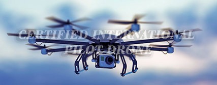 Certified International Pilot Drone